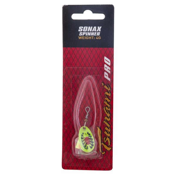 Tsunami Sonax Spinner Lure Fluoro Tiger (4g)