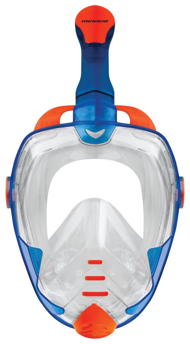 Mirage Adult Galaxy Full Face Mask & Snorkel (Large/X-Large) - Blue