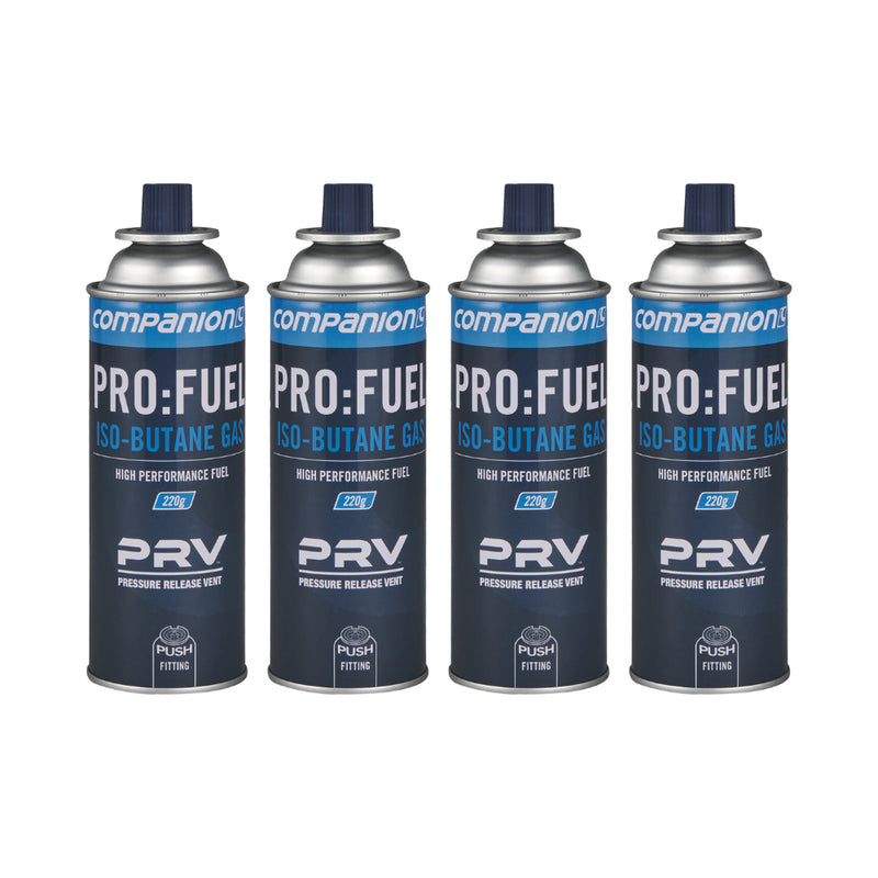 Companion Gas Butane (220g) - 4 Pack