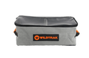 Wildtrak Heavy Duty Height Canvas Clear Top Storage Bag with Divider & Handles (Larrge / 40cm x 20cm x 19cm)