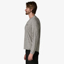 Patagonia Men’s Long-Sleeved Capilene® Cool Daily Shirt with Strataspire Logo - Feather Grey