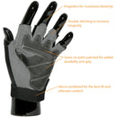Uveto Sunsafe Fingerless Gloves - Black (X-Small)