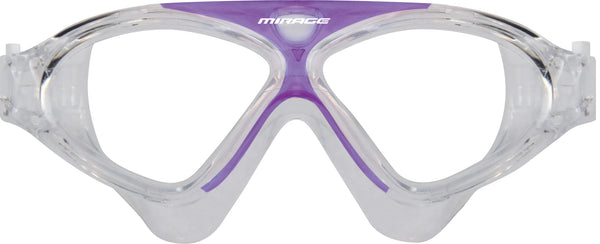 Mirage Adult Lethal Goggles - Clear/Purple