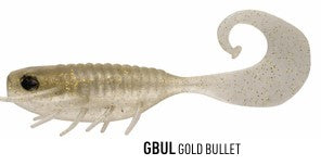 Nomad Design Tackle Live Ops Radiax Curltal 2.25" Grub Soft Plastic (Assorted Colours)