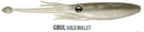 Nomad Design Tackle Live Ops Jerk Squid 2.5" Soft Plastic (Assorted Colours)