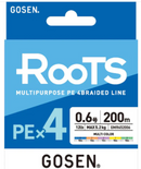 Gosen Roots PEX4 Braid 200m (Assorted Breaking Strains)