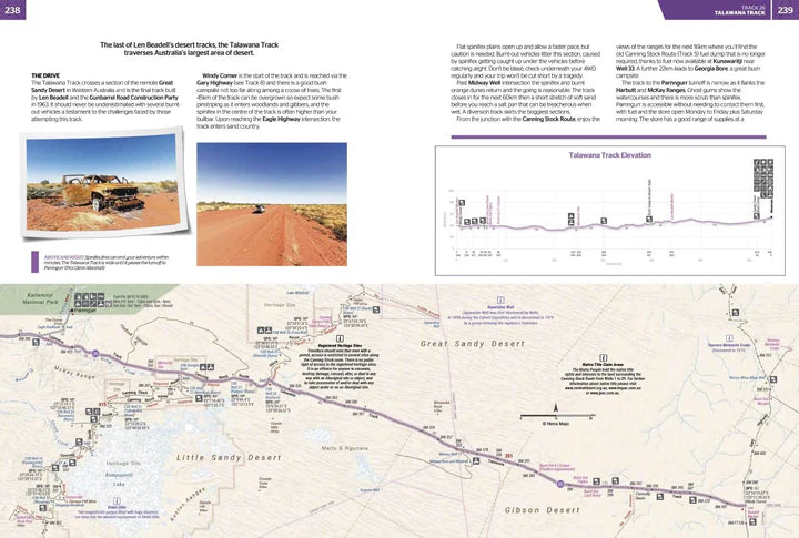 Hema Maps Great Desert Tracks Atlas & Guide (6th Edition)