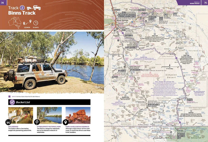 Hema Maps Great Desert Tracks Atlas & Guide (6th Edition)