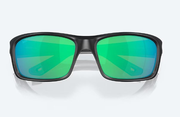 Costa Sunglasses Jose Pro Matte Black Frame - Green Mirror Polarised Glass