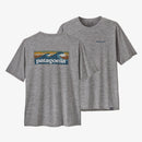 Patagonia Mens Capilene Cool Daily Graphic Shirt - Waters/Feather Grey
