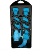Monkey Grip Semi Retractable Ratchet Tie Down Strap (25mm/2.5m) - 2 x Straps