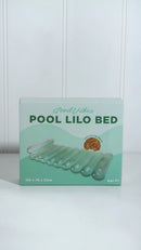 Good Vibes Inflatable Pool/Beach Floating Lilo Bed
