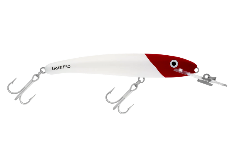 Halco Laser Pro Lure 120DD H53 White Redhead