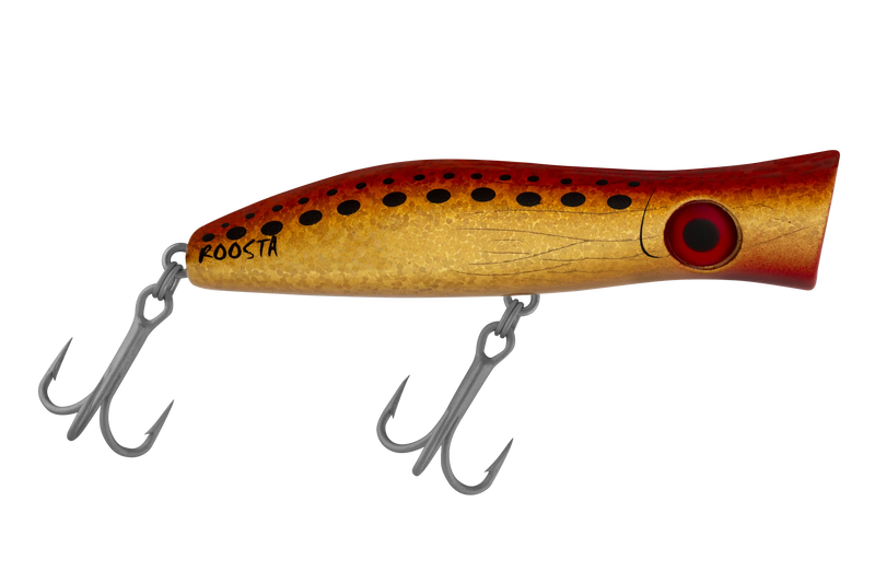 Halco Roosta Popper Lure 105 H70 King Brown
