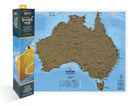 Hema Maps Hema's Australia Scratch Map