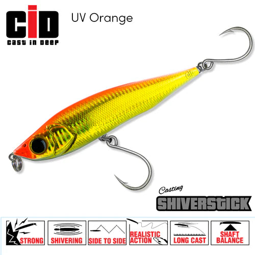 CID Shiverstick Lure 110mm (Assorted Colours)