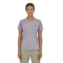 Patagonia Women’s Capilene Cool Daily Graphic '73 Skyline Short Sleeve Shirt - Feather Grey