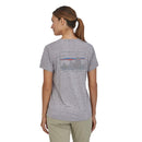Patagonia Women’s Capilene Cool Daily Graphic '73 Skyline Short Sleeve Shirt - Feather Grey