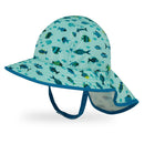 Sunday Afternoon Infant SunSprout Beach Hat - Little Fish Print (6-12 Months)