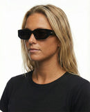 Liive Vision Innocent Sunglasses - Black Polarised Lens with Matt Black Frame