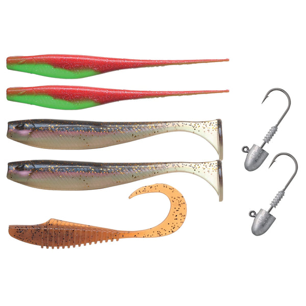 Bite Science Soft Plastic Multi Pack - Inshore