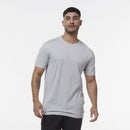 King Gee Originals Aus Cotton Short Sleeve T-Shirt - Light Grey Marle