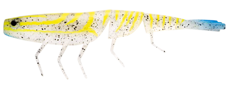Daiwa Bait Junkie 7" Prawn Soft Plastic Lure (Assorted Colours)