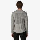 Patagonia Men’s Long-Sleeved Capilene® Cool Daily Shirt with Strataspire Logo - Feather Grey