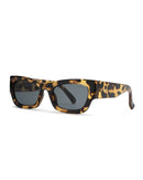 Liive Vision Legian Sunglasses - Black Polarised Lens with Tortoise Frame