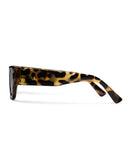 Liive Vision Legian Sunglasses - Black Polarised Lens with Tortoise Frame