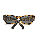 Liive Vision Legian Sunglasses - Black Polarised Lens with Tortoise Frame