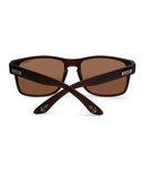 Liive Vision The Lewy Sunglasses - Matt Xtal Beer Frame with Polarised Brown Lens