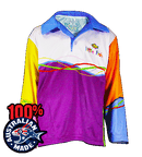 BigFish Kid's Little Fish Fishing Shirt - Multi Colour