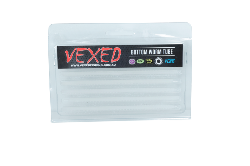 Vexed Bottom Worm Tube 130mm (Assorted Colours)