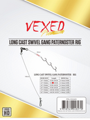 Vexed Long Cast Swivel Gang Paternoster Rigs (Variety of Sizes Available)
