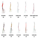 Vexed Bottom Worm Long Shank Assist Sand Worm (Assorted Hook Sizes)