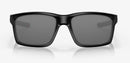 Oakley Mainlink XL Sunglasses - Prizm Black Polarised Lenses with Matte Black Frame