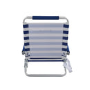 OZtrail Burleigh Beach Chair - Blue & White Stripe
