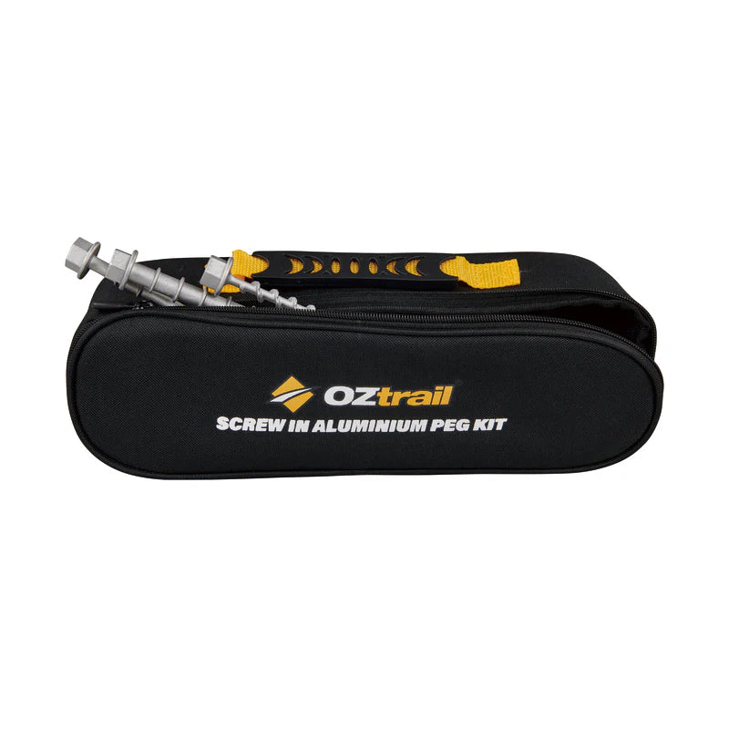 OZtrail Screw-In Aluminum Peg Kit (22 Pieces)