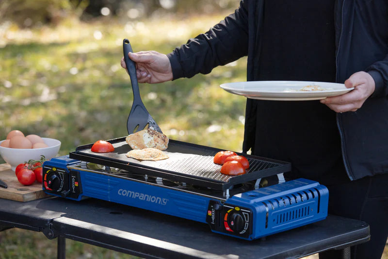 Companion Double Butane Stove with Hotplate