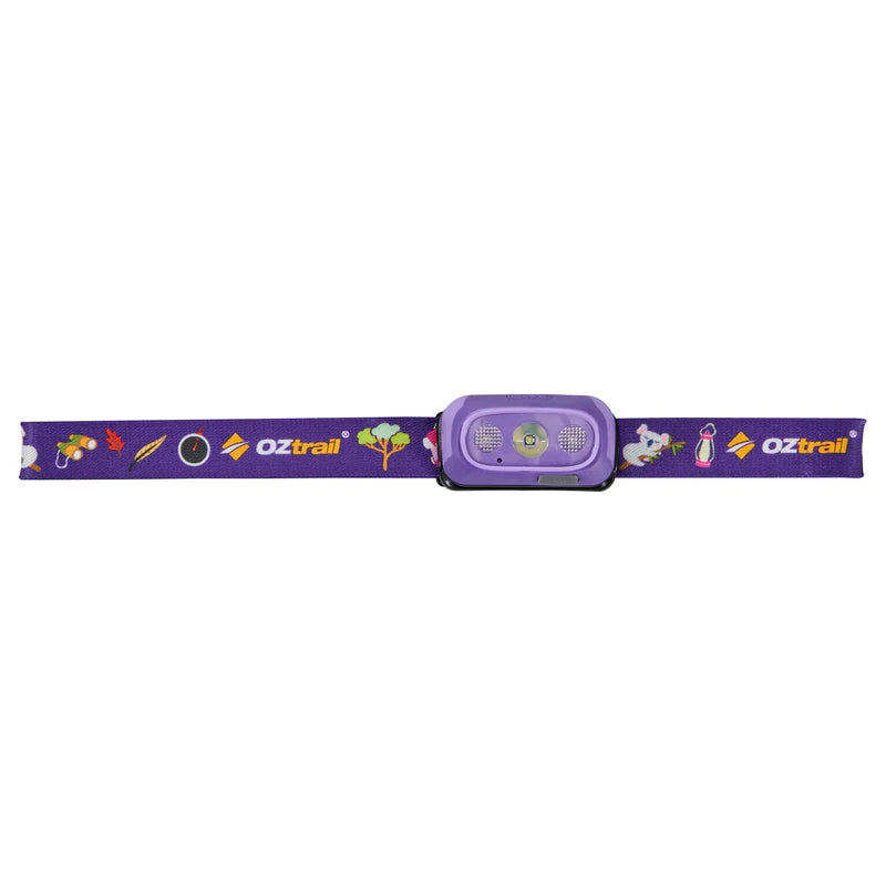 OZtrail 80L Lumos Twinkle Kids Headlamp - Purple