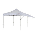 OZtrail Commercial Deluxe 3.0 Flexi Shade Gazebo - White