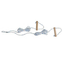 Oztrail 6mm Double Guy Rope with Wooden Runner