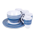 Campfire 16 Piece Melamine Dinner Set - Nautical