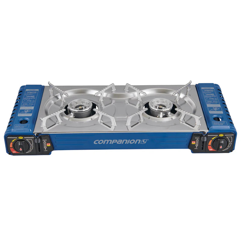 Companion Double Butane Stove with Hotplate