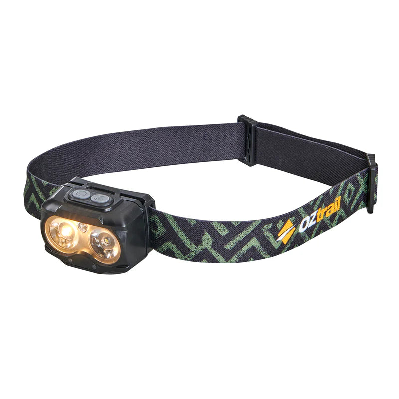 OZtrail Lumos FP200 Rechargeable Headlamp