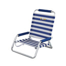 OZtrail Burleigh Beach Chair - Blue & White Stripe