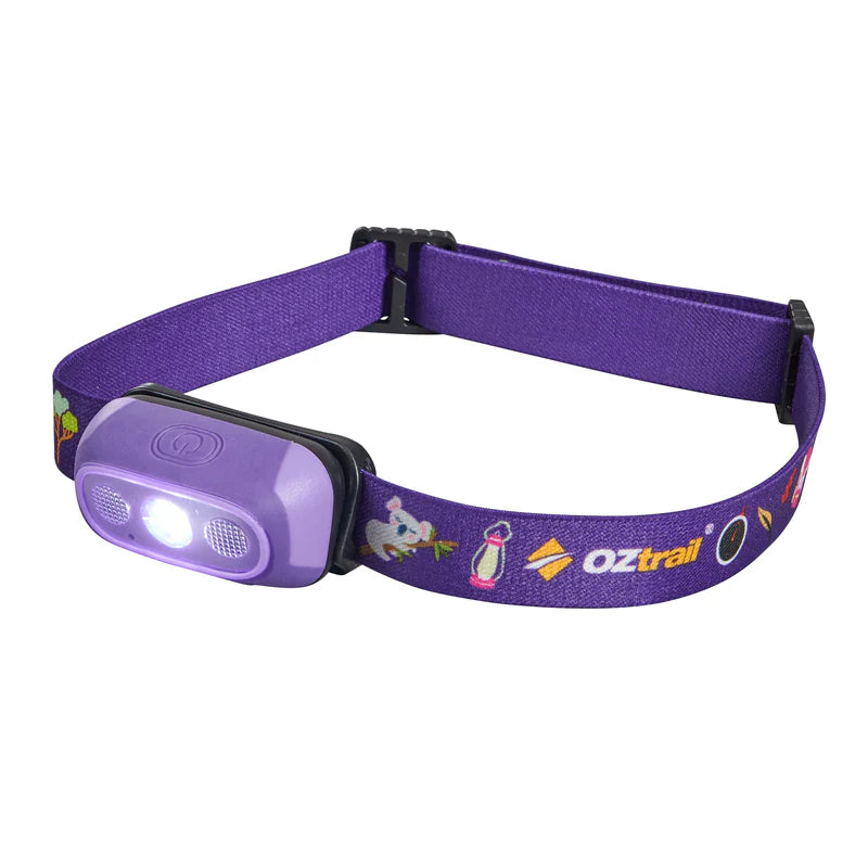 OZtrail 80L Lumos Twinkle Kids Headlamp - Purple