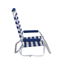 OZtrail Burleigh Beach Chair - Blue & White Stripe