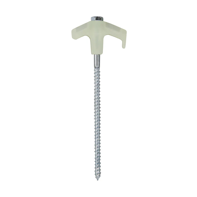 OZtrail Glow In The Dark Screw In Tent Peg Set (25 Piece)